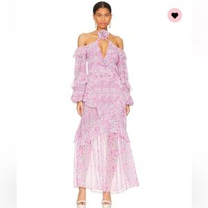 FOR LOVE AND LEMONS ROWAN MAXI DRESS